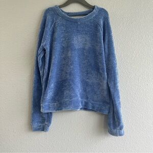 Jessica Simpson girls light blue soft sweater with bow back
